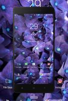 Purple Flower Wallpaper screenshot 3