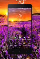 Purple Flower Wallpaper screenshot 1