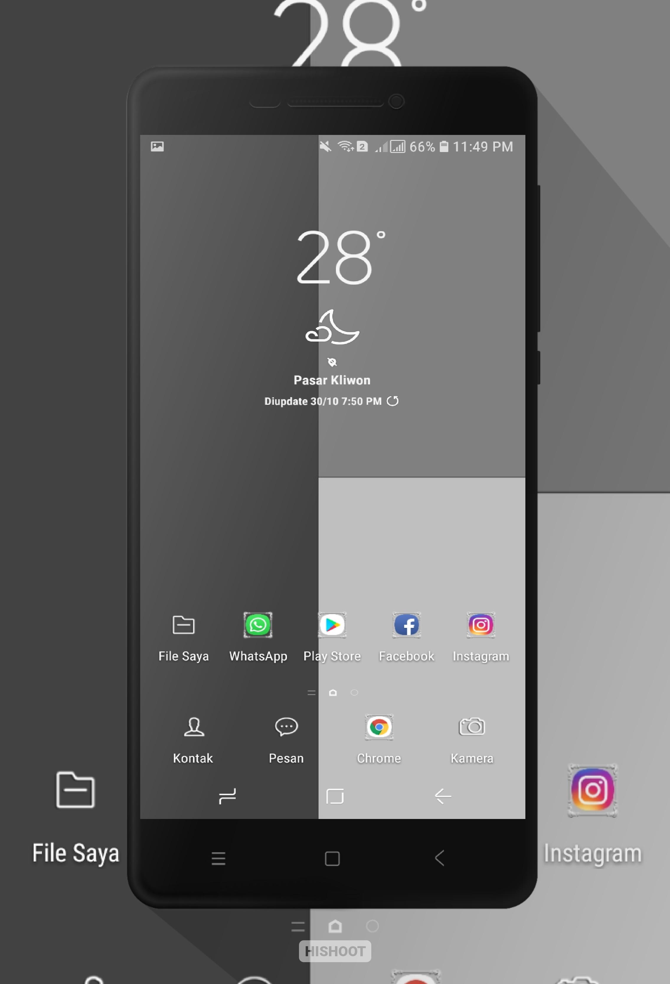 Серый android Серый android