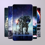 Astronaut Simple Wallpapers icon