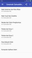 Ceramah Offline Zainuddin Mz Part 2 screenshot 1
