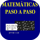 Matemáticas paso a paso ไอคอน