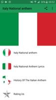 Italy National anthem plakat