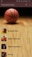 Poster Regole del basket