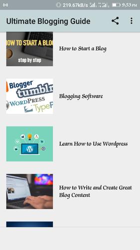 Download Blogging Guide Latest 1 1 Android Apk