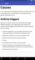 ASTHMA:Management capture d'écran 2