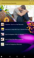 C-Section Recovery poster