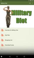 Military Diet الملصق