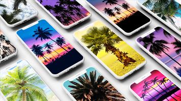 Palm Tree Wallpapers پوسٹر