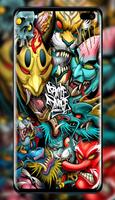 Graffiti Wallpaper تصوير الشاشة 1