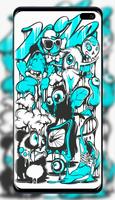 Graffiti Wallpaper تصوير الشاشة 2