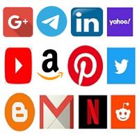 All Social Media & Network App الملصق