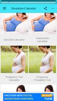 Ovulation & Menstrual Calendar Ekran Görüntüsü 1