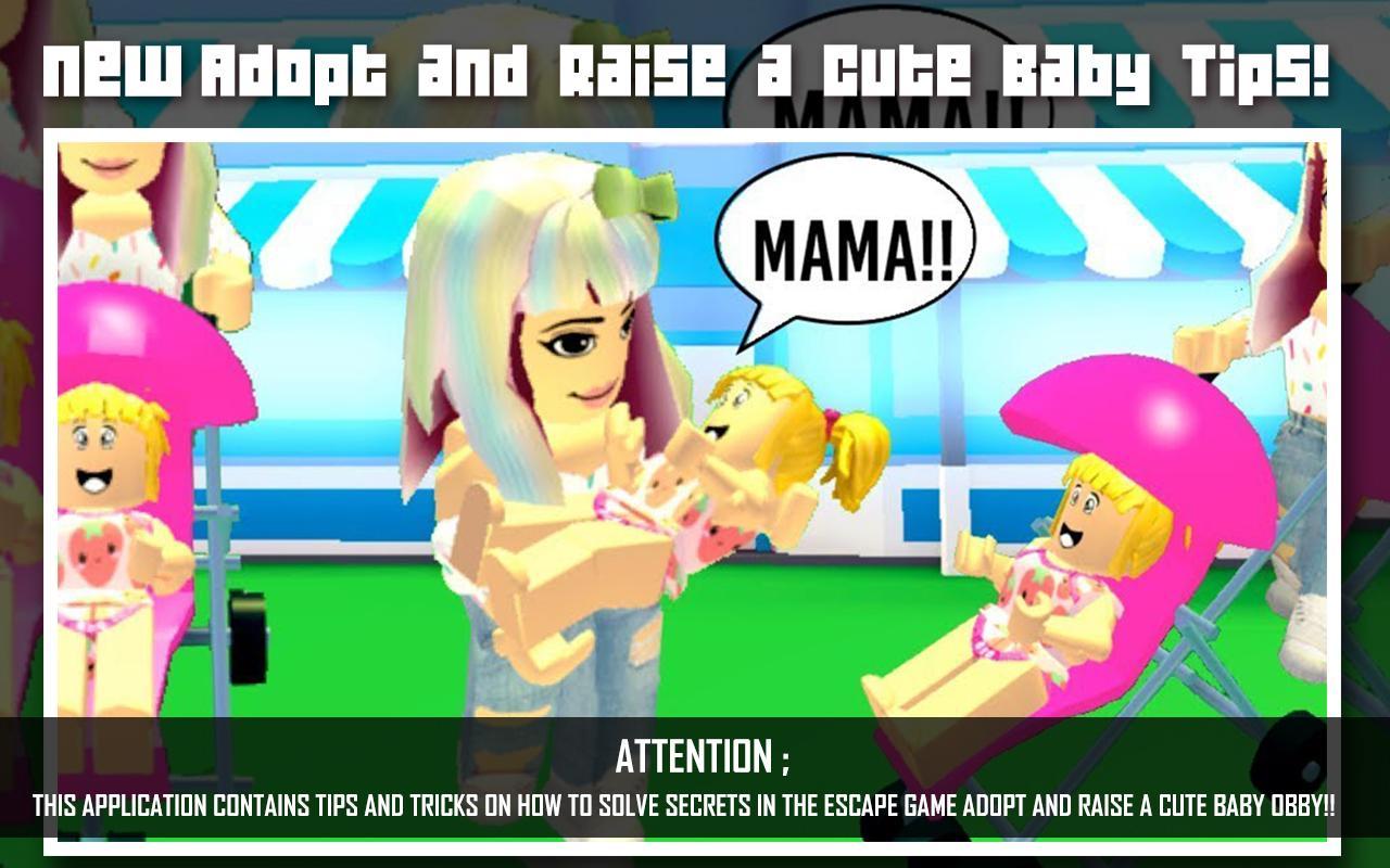 Simulator Adopt And Raise A Cute Baby Obby Advice For Android Apk Download