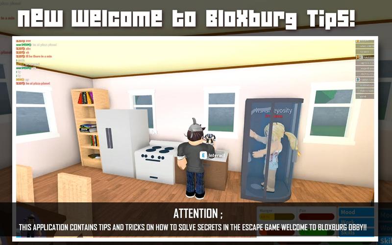 roblox welcome to bloxburg secrets Simulator Welcome To Bloxburg Roblox Tips For Android Apk Download