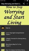 How to Stop Worrying and Start Living by Alpen Poster