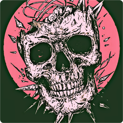 Skeleton Skull Art Wallpaper