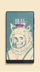 Skeleton Skull Art Wallpaper APK download