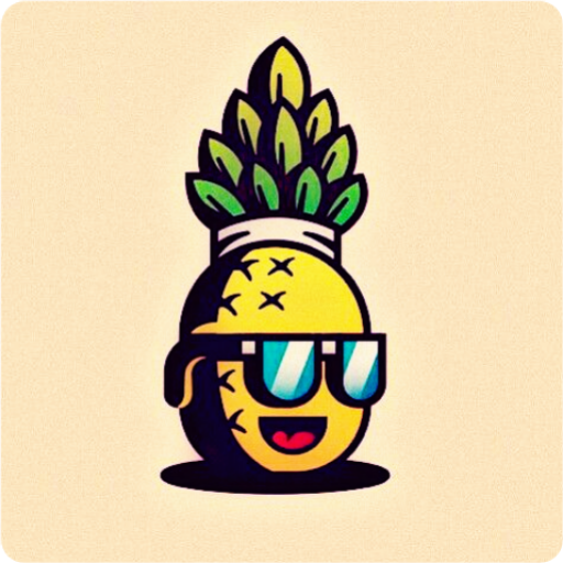 Cute Pineapple Wallpaper