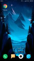 Mountain Wallpaper Arts पोस्टर