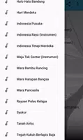 برنامه‌نما Aplikasi Lengkap Lagu Kemerdek عکس از صفحه