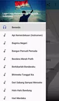 برنامه‌نما Aplikasi Lengkap Lagu Kemerdek عکس از صفحه