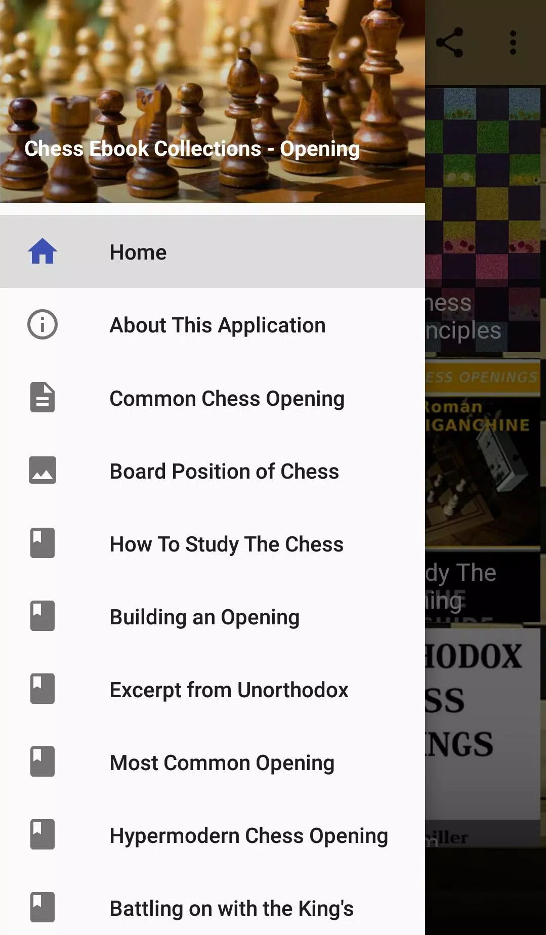 Free Chess Books PDF (Opening #1) ♟️ APK pour Android Télécharger