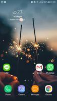 Firework Wallpaper اسکرین شاٹ 2