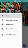 50 drugs in emergency पोस्टर