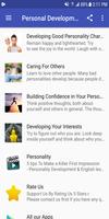 Desarrollo de personalidad Poster