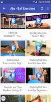 برنامه‌نما Ball exercises عکس از صفحه