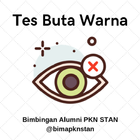 Icona Tes Buta Warna @bimapknstan