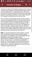 Tumeric Body Scrub screenshot 1