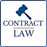 The contract law ícone