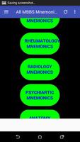 All Medical Mnemonics ảnh chụp màn hình 1