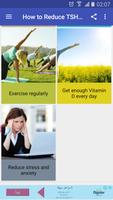How to Reduce TSH Levels Plakat