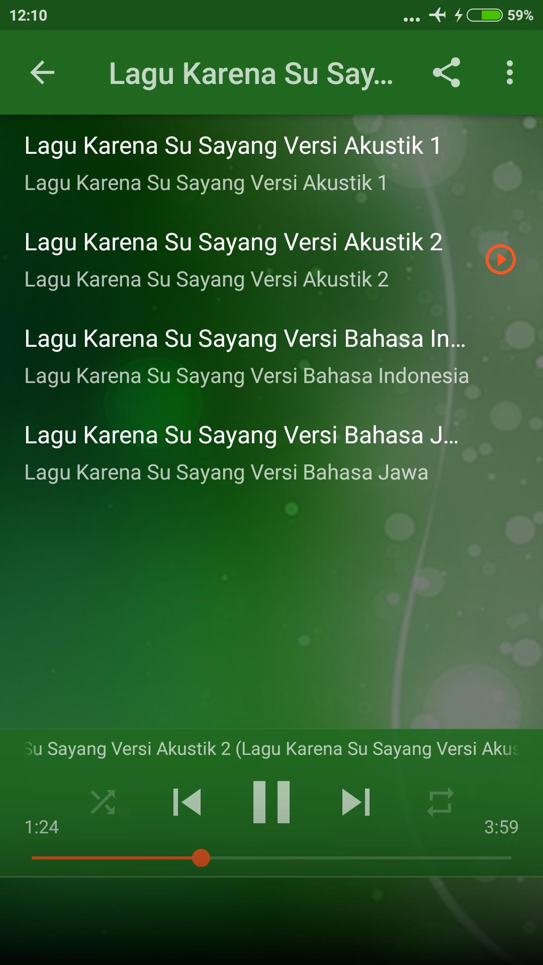 Lagu Karna Su Sayang Mp3 Lirik For Android Apk Download