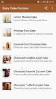 Easy Cake Recipes capture d'écran 1