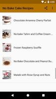No Bake Cake Recipes スクリーンショット 1