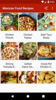 Mexican Food Recipes Affiche