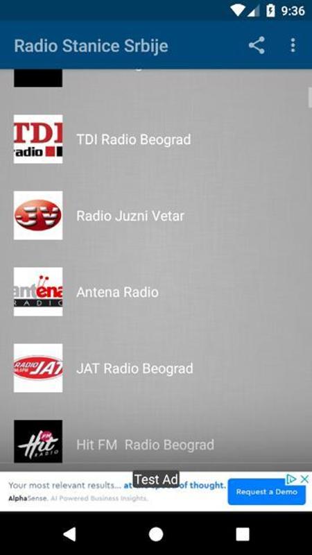 radio stanice srbije download Radio stanice srbije for android apk download.