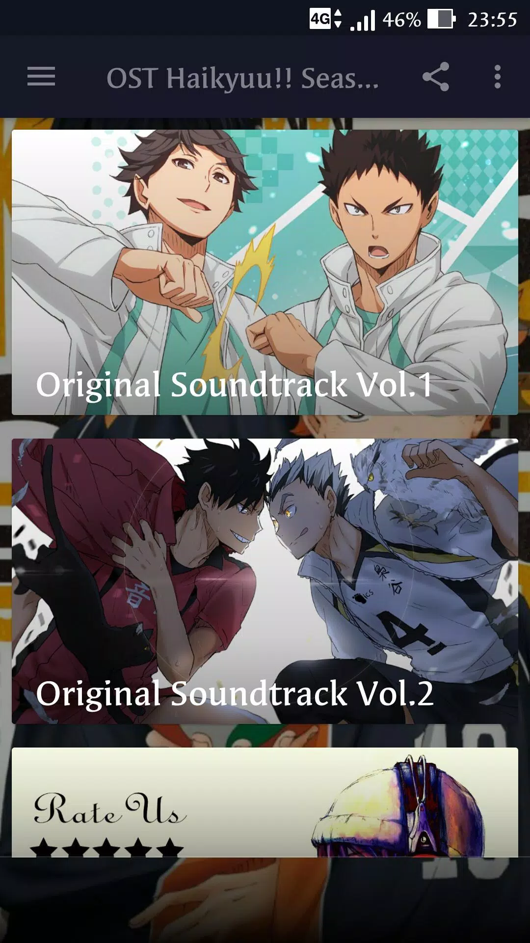 Descarga de APK de OST Haikyuu!! Season 2 para Android