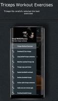 Triceps Exercices d'entraîneme capture d'écran 1
