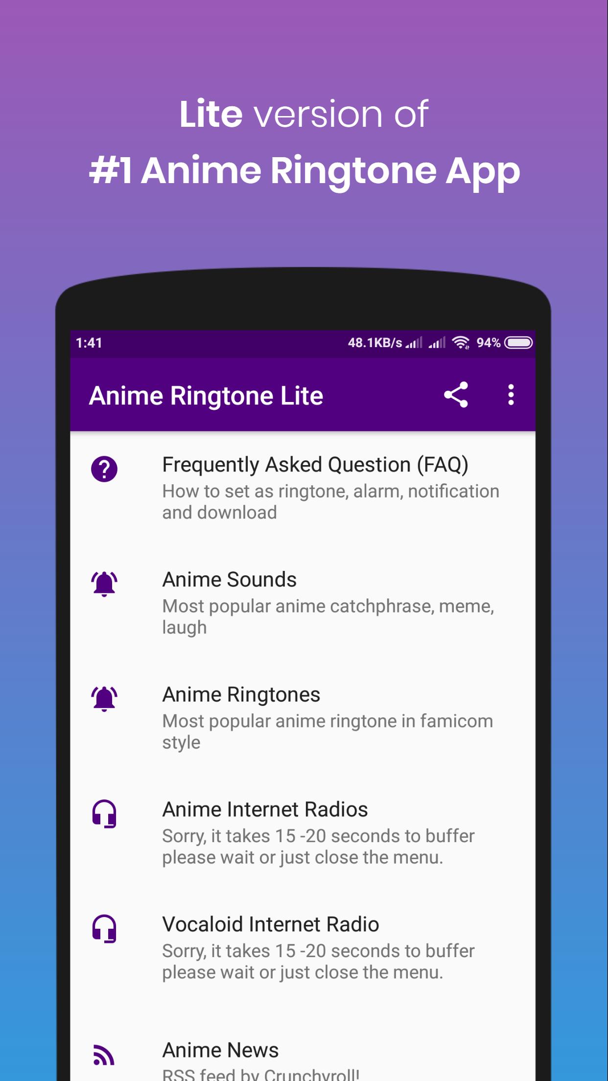 Anime 8 Bit Ringtones