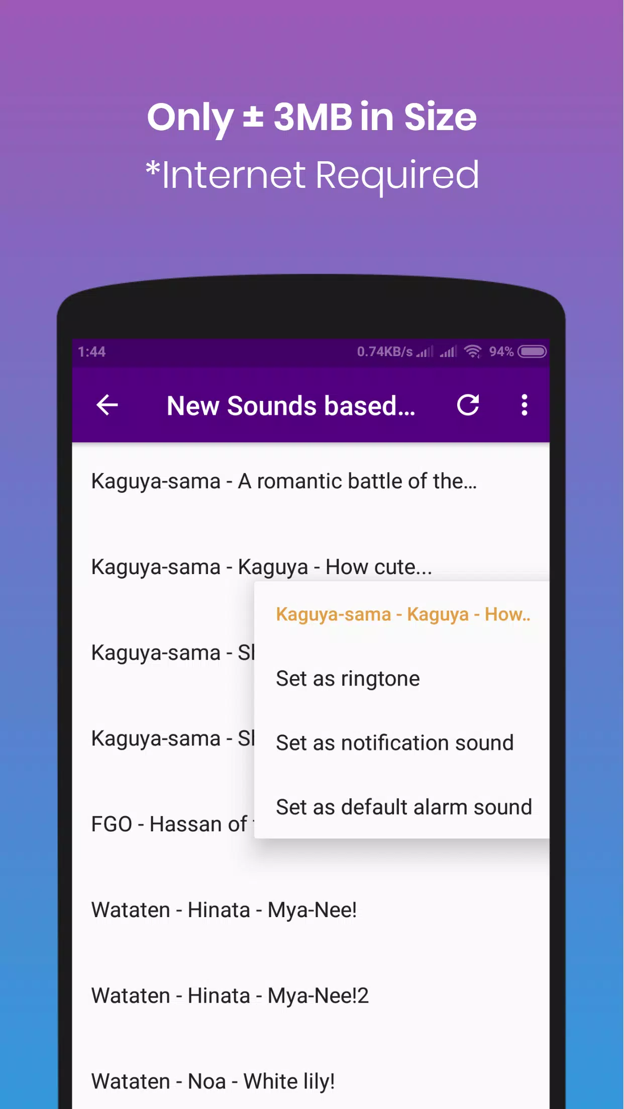 Anime Ringtone Lite APK for Android Download