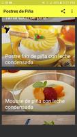 Postres de Piña постер