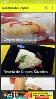Recetas de Crepes ポスター