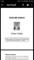 Dios me Habló Libro poster