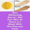 Whitening Your  skin In 7days