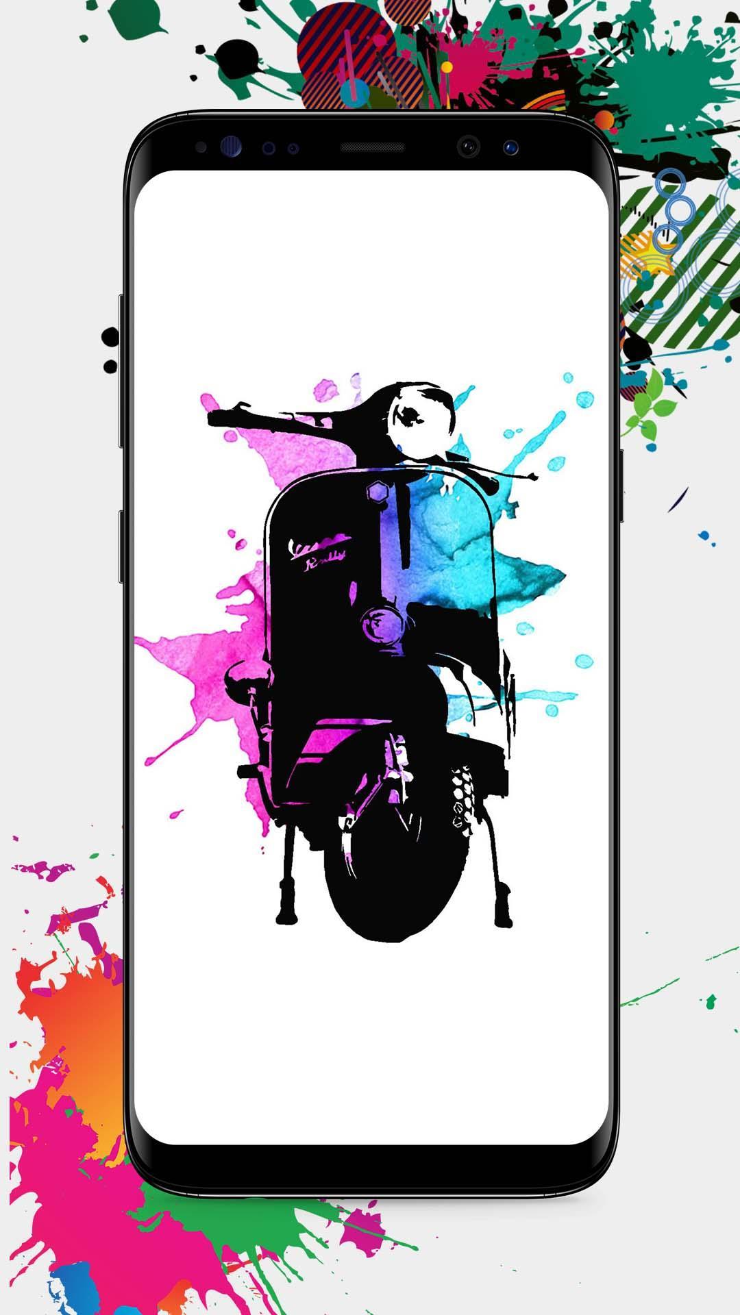 Koleksi 770 Gambar Animasi  Vespa  Keren HD Free Gambar 